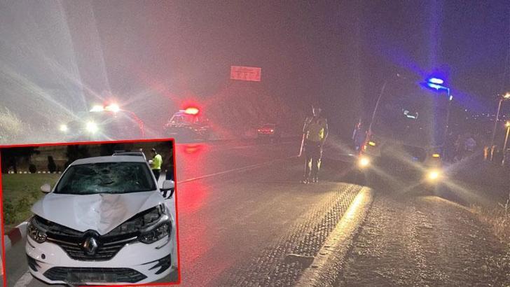 Gaziantep'te otomobilin çarptığı yaya öldü