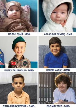 SMA ve DMD'li çocuklar dayanışma gecesi