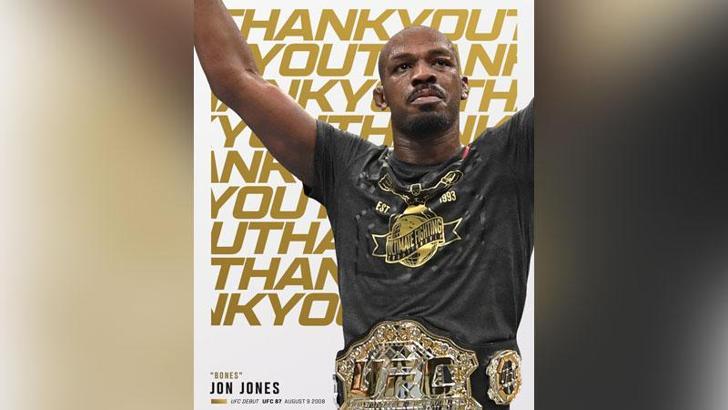 Jon Jones emekli oldu, kemerin sahibi Tom Aspinall
