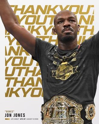 Jon Jones emekli oldu, kemerin sahibi Tom Aspinall