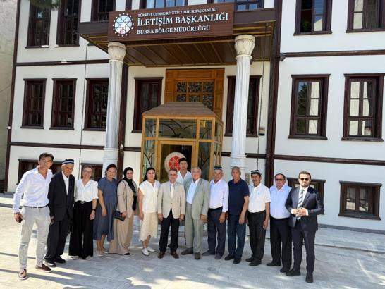 Özbek gazeteciler Bursa’da ağırlandı