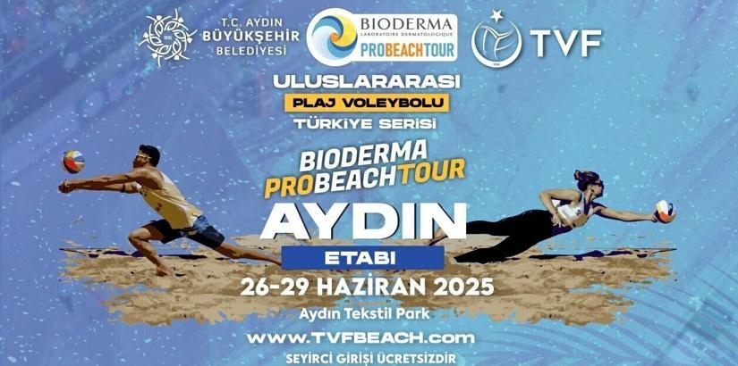 Uluslararası Plaj Voleybolu Türkiye Serisi Aydın'da