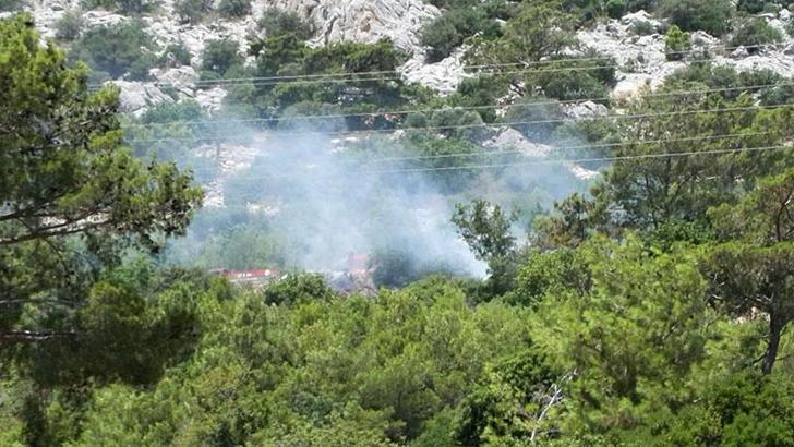Antalya'da orman yangını