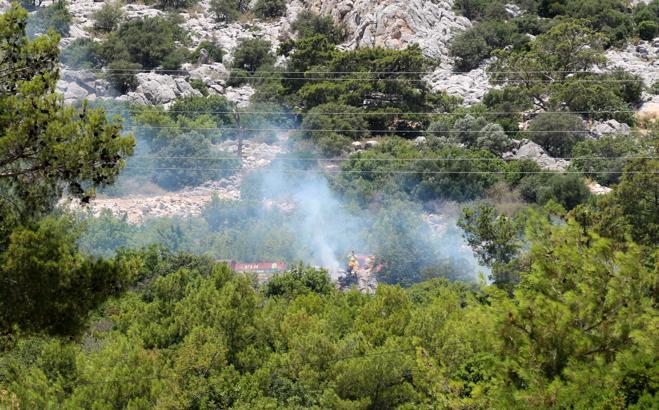 Antalya'da orman yangını