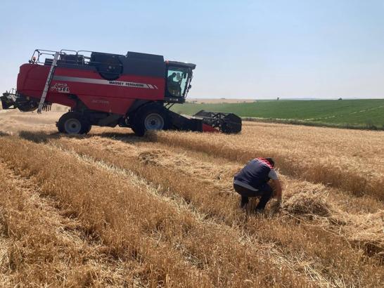Keşan’da biçerdöver ve balya makinaları kontrol ediliyor