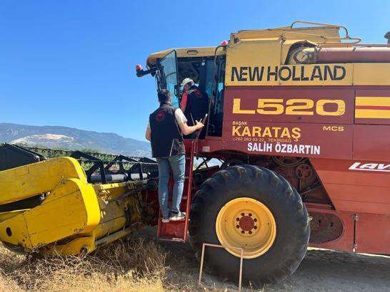 Pamukova’da buğday ve arpa hasadı başladı