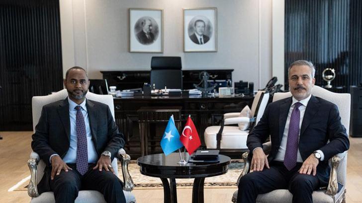 Bakan Fidan, Somalili Bakanla görüştü
