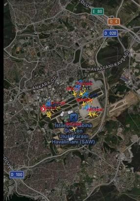 İstanbul - Sabiha Gökçen Havalimanı'nda pilot ile kule arasında 'Doha' görüşmesi: 'Doha şu anda kapalı efendim'