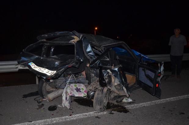 Kütahya’da iki otomobil çarpıştı: 1 ölü, 3 yaralı