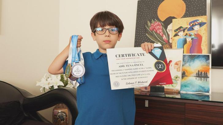 İstanbul - 7 yaşında matematikte dünya şampiyonluğunu kazandı; hedefi biliminsanı olmak