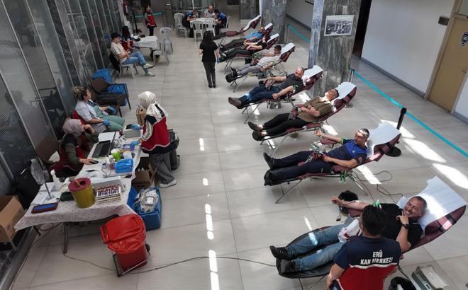 Büyükşehir Belediyesi’nden kan bağışına destek