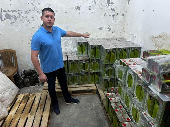 Kırkpınar'da kullanılacak 2 ton zeytinyağı, Sarayiçi Er Meydanı'na getirildi