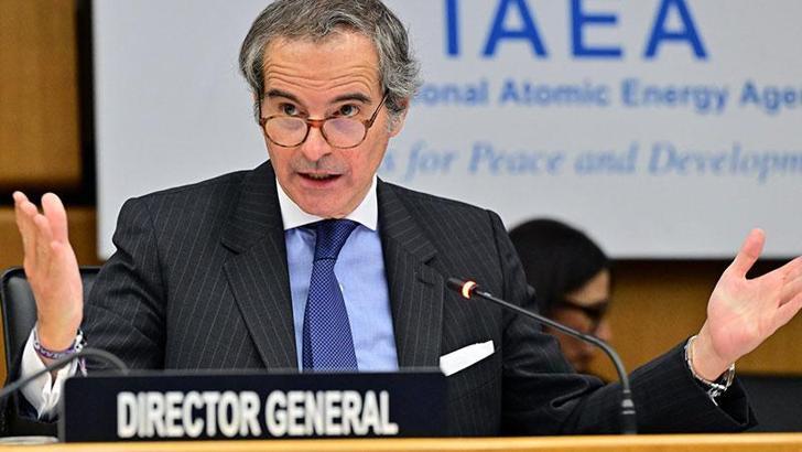 IAEA Başkanı Grossi: İran'daki nükleer tesislerin dışında radyasyon sızıntısına dair bir rapor yok