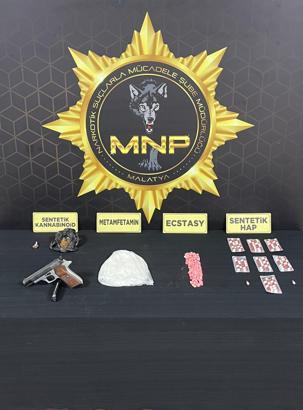 Malatya'da uyuşturucuya 4 tutuklama