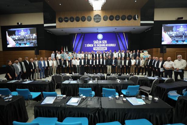 Sağlık-Sen Başkanlar Kurulu ‘Toplu Sözleşme’ gündemiyle toplandı