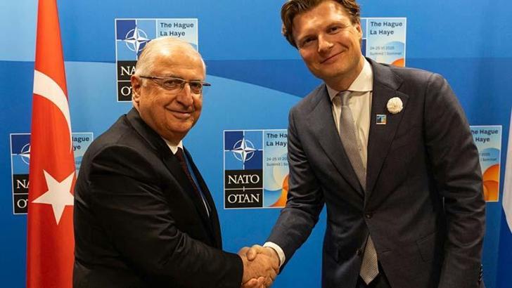 Milli Savunma Bakanı Güler, Hollanda Savunma Bakanı Brekelmans ile görüştü