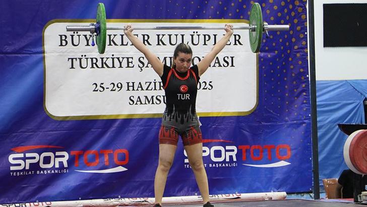 Büyükler Kulüpler Türkiye Halter Şampiyonası Samsun’da başladı