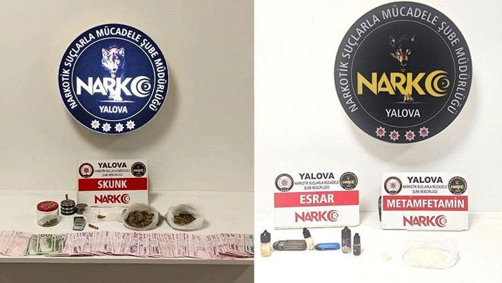 Yalova'da uyuşturucu operasyonunda 9 tutuklama