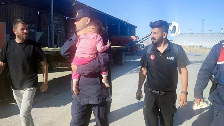 Karaman'da kaybolan 2 yaşındaki bebek, 12 saat sonra bulundu