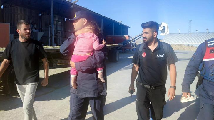 Karaman'da kaybolan 2 yaşındaki bebek, 12 saat sonra bulundu