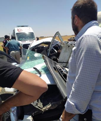 Mardin'de TIR ile otomobil çarpıştı: 1 ölü, 2 ağır yaralı