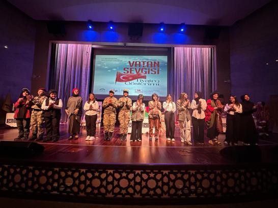‘Vatan Sevgisi’  adlı tiyatro oyunu Konya’da kadınlara özel sahnelendi