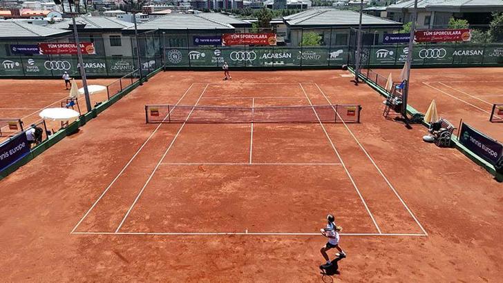 Uluslararası Tenis 14 Yaş Avrupa Yaz Kupası Gaziantep'te başladı
