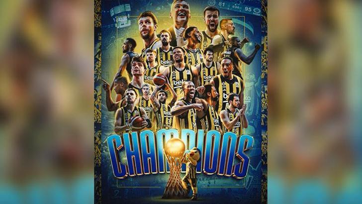 Basketbol Süper Ligi’nde şampiyon Fenerbahçe Beko
