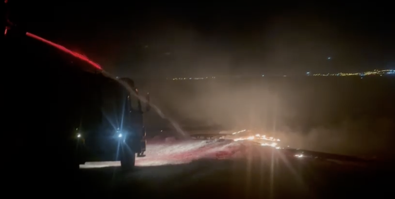 Diyarbakır’da anız yangını kontrol altına alındı (2)