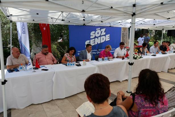 Bodrum Belediyesi'nden halk buluşması