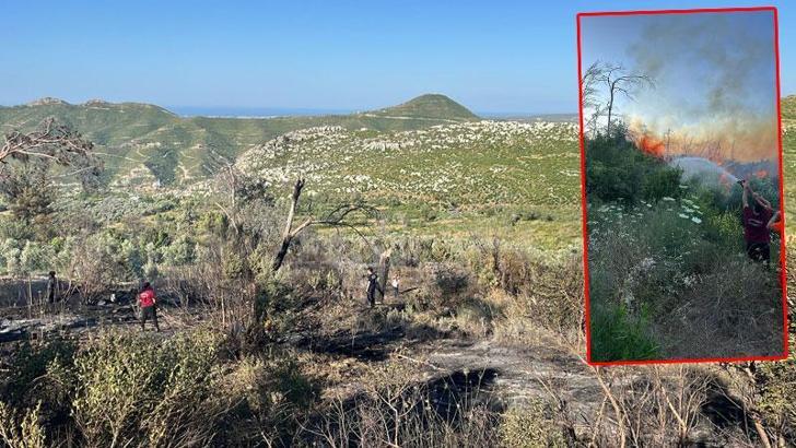 Antalya'da orman yangını kontrol altında