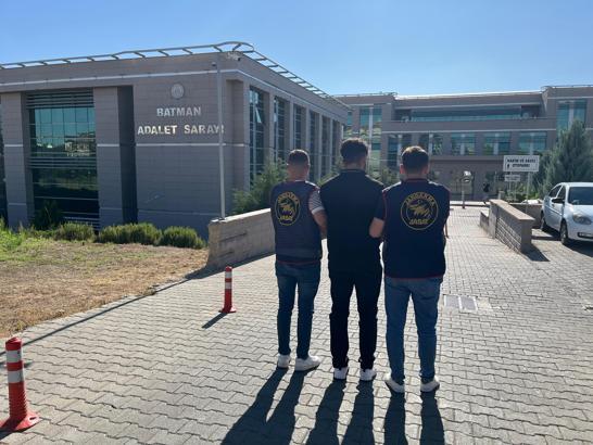 Batman’da 25 yıl hapis cezası bulunan firari yakalandı