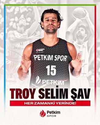 Petkimspor'da Troy Selim Şav kaldı