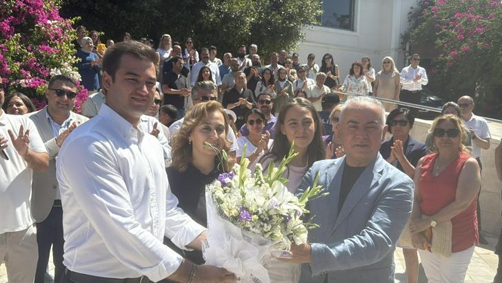 Bodrum Kaymakamı Mustafa Çit'e alkışlarla veda