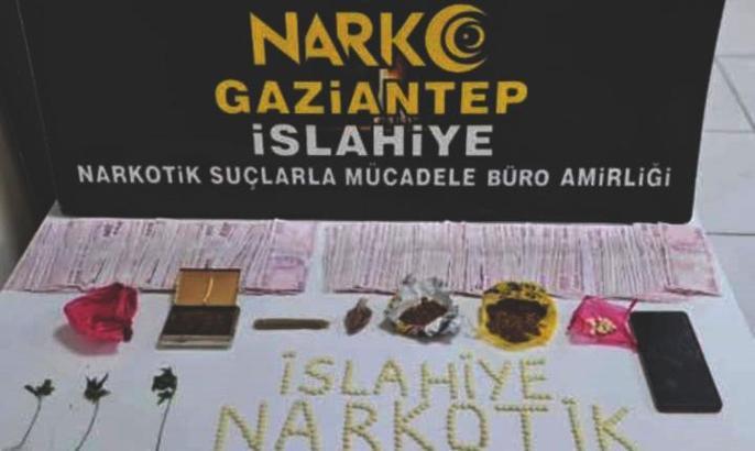 Gaziantep’te uyuşturucu operasyonu