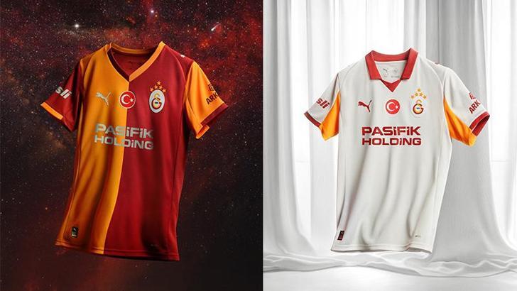 Galatasaray’ın 5 yıldızlı yeni sezon formaları tanıtıldı