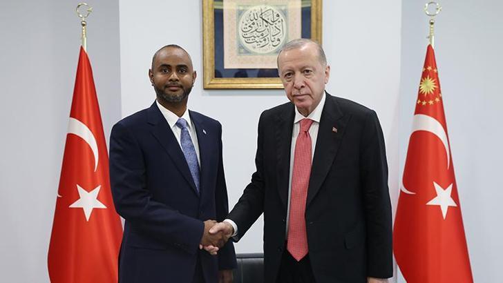 Cumhurbaşkanı Erdoğan Somalili Bakan Abdulkadir Muhammed Nur'u kabul etti