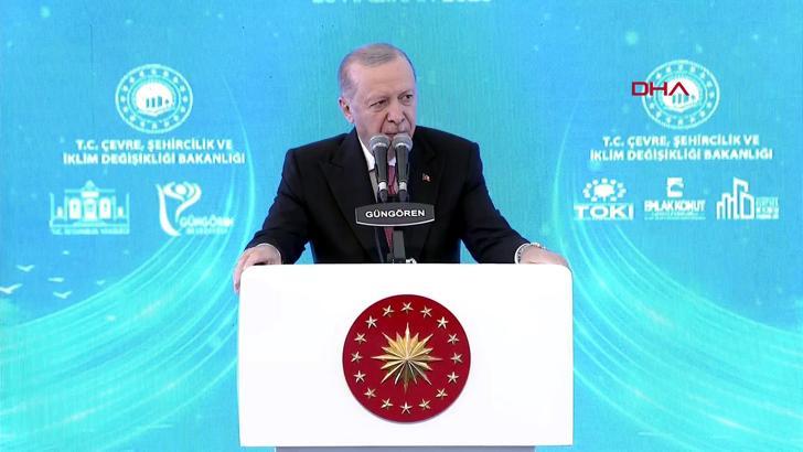 Cumhurbaşkanı Erdoğan: Milletin hizmetkarı olmak, bizim için en büyük şereftir