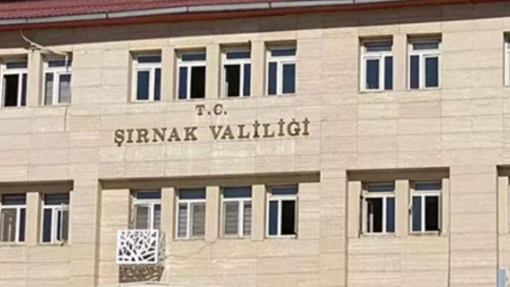 Şırnak'ta 5 bölge, 9 gün süreyle 'Geçici Özel Güvenlik Bölgesi' ilan edildi
