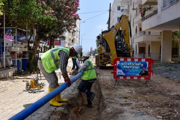 MESKİ, Yapraklıkoy mevkiinin içme suyu hattını yeniledi