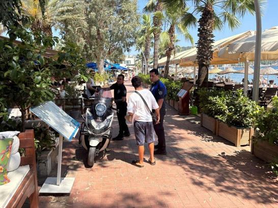 Bodrum'da dilenci, hurdacı ve seyyar satcılara ceza yağdı