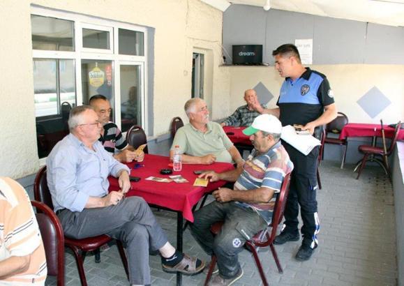 Kırklareli'de polis, vatandaşları orman yangınlarına karşı uyardı
