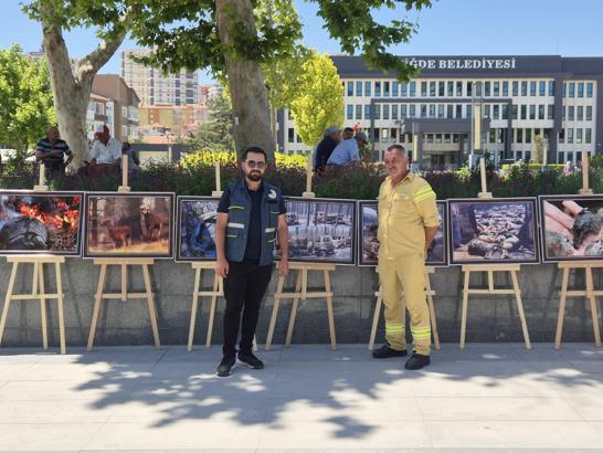 Niğde’de orman yangınlarına farkındalık yaratan sergi