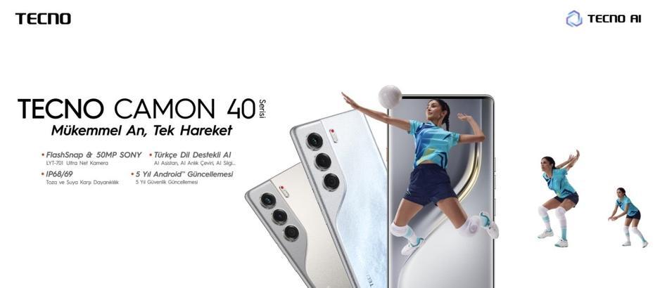 TECNO, CAMON 40 serisini, SPARK Slim'i ve AIoT ekosistemini Türkiye’ye getirdi