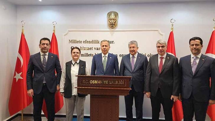 İçişleri Bakanı Yerlikaya Osmaniye’de