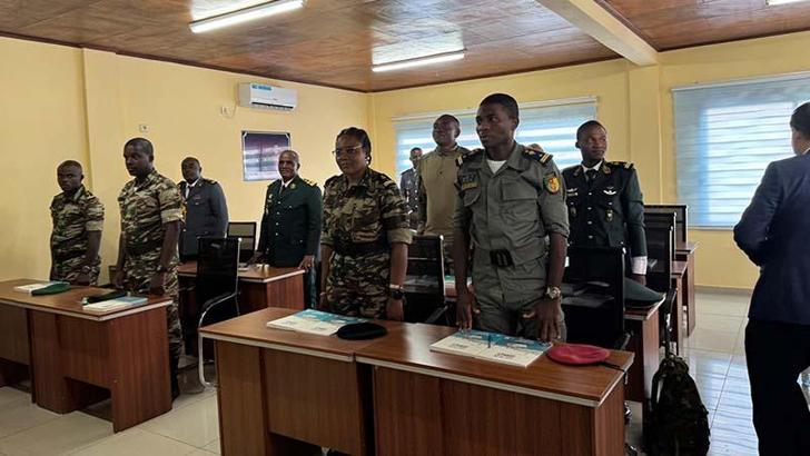 Kamerun Harp Okulu’nda ilk Türkçe ders verildi