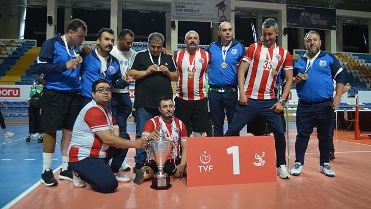 Oturarak Voleybol 1'inci Lig Şampiyonu Kahramanmaraş oldu