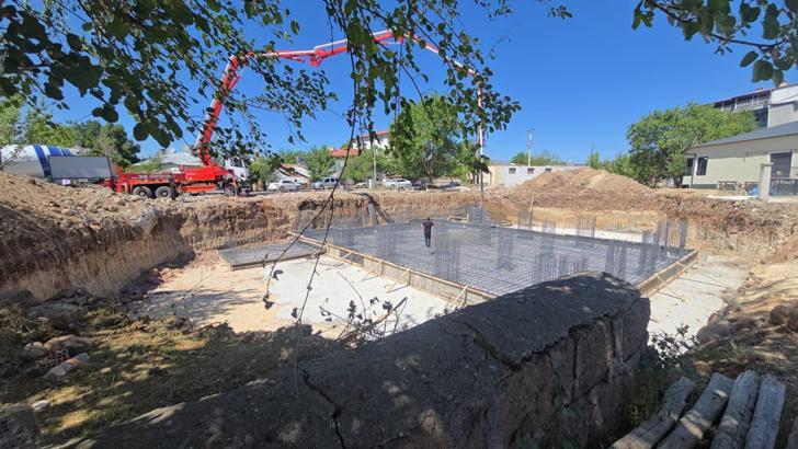Karakoçan’da ‘Sejdi Salih Camii’nin temeli dualarla atıldı