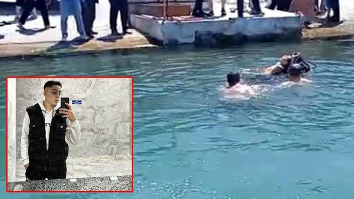 Serinlemek için girdiği denizde boğuldu