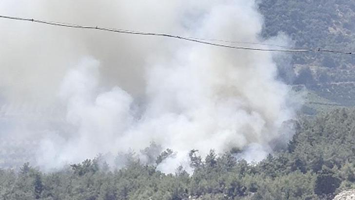 Antalya'da çıkan orman yangını kontrol altında